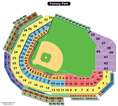 fenway seating chart concert|3d seat map fenway park.